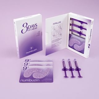 Kit de soin des yeux Numbuzin en 3 jours