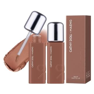 Cathy Doll Maeng Whip Matte Lip 09 Woody
