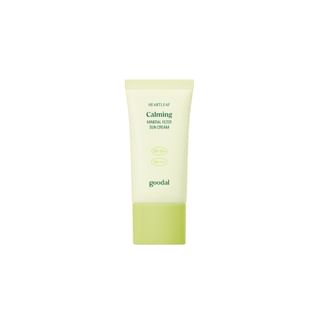 Crema solar mineral calmante Goodal Heartleaf Mini, 25 ml