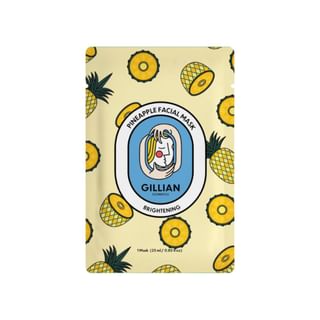 Masque éclaircissant facial à l'ananas de Gillian Cosmetics