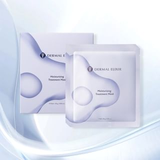 Set de mascarillas faciales hidratantes Dermal Elixir, 25 ml x 4 hojas