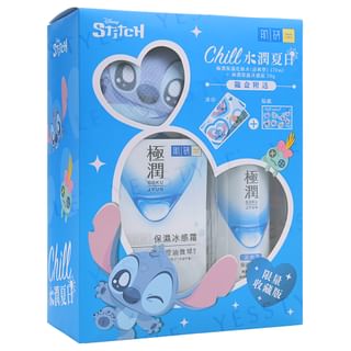 Ensemble Rohto Mentholatum Disney Stitch Fraîcheur Été