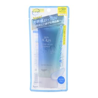 Essencia solar Rohto Mentholatum Skin Aqua Tone Up UV Azul, SPF 50+ PA++++, 70g