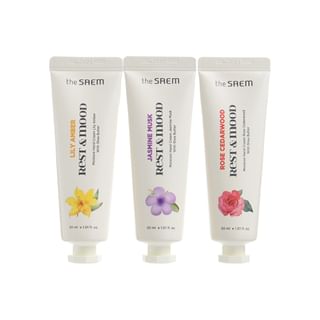 Set de crema hidratante para manos The Saem Rest & Mood (3 unidades)