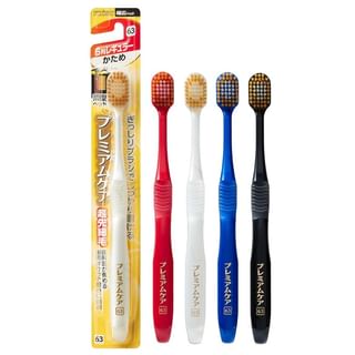 Cepillo de dientes EBISU Cuidado Premium, 6 filas Regular duro, No.63