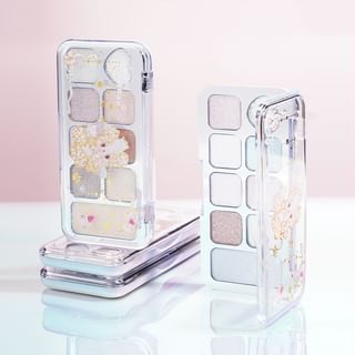 Paleta de sombras de ojos brillante JILL LEEN Edición Ángel Osito n.º 01 Diamante Rosa