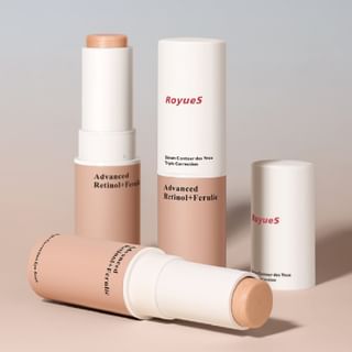 Stick contour des yeux RoyueS - Retinol avancé + Acide férulique raffermissant anti-âge et anti-taches