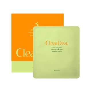 ClearDea Green Tangerine Pore Minimizing Mask Set (20g x 4 sheets)