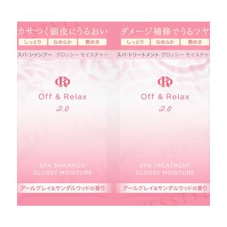 Set de prueba Off & Relax Champú y tratamiento spa 2.0 Brillo hidratante