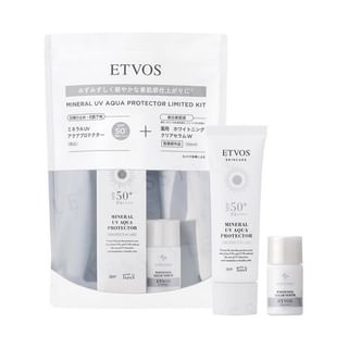 Kit protecteur minéral contre le UV ETVOS SPF 50+ PA++++