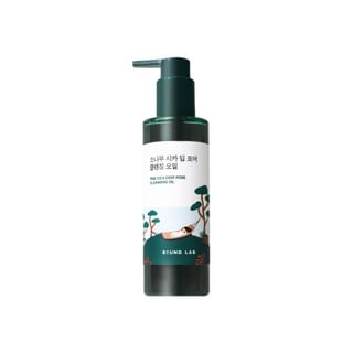 Aceite limpiador profundo para poros de ROUND LAB con cica de pino