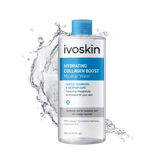 Eau micellaire hydratante au collagène ivoskin 500ml