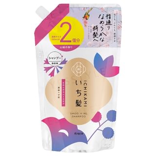 Kracie Ichikami Smoothing Shampoo Refill - Jumbo 640ml