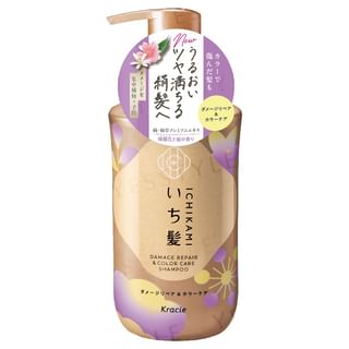 Kracie Ichikami Damage Repair & Color Care Shampoo, 450ml