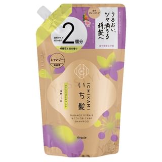 Kracie Ichikami Repair & Color Care Shampoo Refill, 640ml