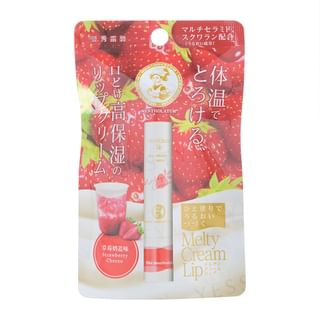 Rohto Mentholatum Melty Cream Lip Balm Strawberry Cheezo