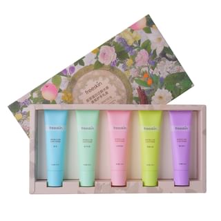 Set de regalo de crema hidratante para manos con colágeno freeSkin (30 ml x 5)