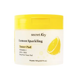 Secret Key Lemon Sparkling Toner Pads