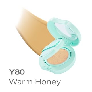 Cushion Base Líquida Hidratante Calida Miel Cute Press SPF 50 PA++++