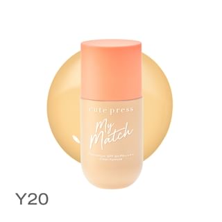 Polvo Fundacional Cute Press Y20 Marfil Caloroso SPF 50 PA++++
