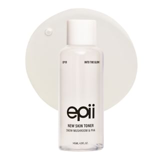 Toner épiique Champignon de Neige et PHA - Exfoliant quotidien doux