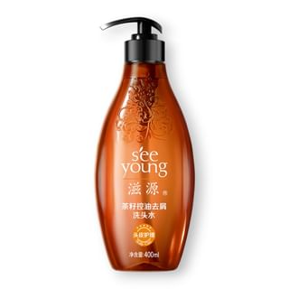 Champú anti-caspa Seeyoung con aceite de semillas de camelia 400 ml