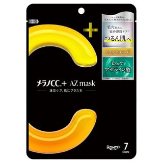 Masque Rohto Mentholatum Melano CC + AZ - 7 pièces