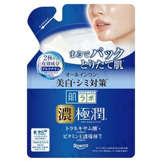 Rohto Mentholatum - Koi-Gokujyun Whitening Gel Refill, 80g