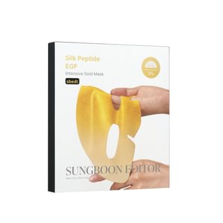 Set de mascaras intensivas de oro y péptidos de seda SUNGBOON EDITOR