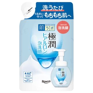 Nettoyant facial hydratant Rohto Mentholatum Gokujyun, recharge de 140 ml