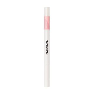 Lápiz delineador dual para diseño de ojos Perfectail de NAMING - 3 colores (Rosa Peonía, Melocotón Bebé, Ombre Nue)