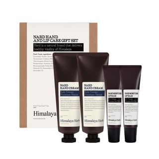 Set de regalo para el cuidado de manos y labios NARD, 4 piezas