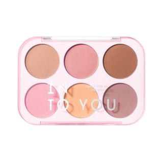 Paleta de rubor de seis colores INTO YOU