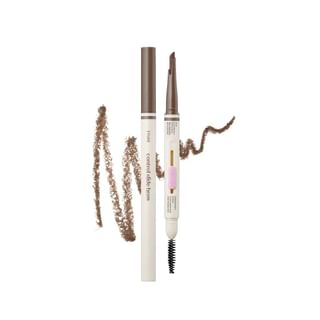 Lápiz de cejas ETUDE deslizante - 5 colores (Moca marrón)