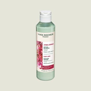 Gel aliviador para piernas firmes y ligeras YVES ROCHER, 200 ml