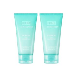 BRING GREEN Tea Tree Cica Deep Cleansing Foam Set (2 x 120ml)