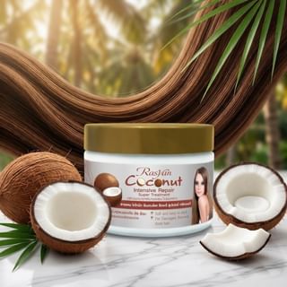 Tratamiento reparador intensivo de coco Rasyan, 250g