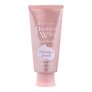 Mousse nettoyante Shiseido Senka Parfaite Whip Halal Beauté Gentille Rose + Fuji Sakura 100g