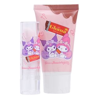 Set de crema de manos y bálsamo labial CRUX My Melody & Kuromi
