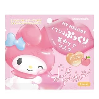 Paquete de hidratación labial Kamio Japan My Melody, Manzana