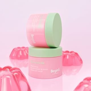 Máscara JUNG SAEM MOOL BeginS con Guayaba Rosa y Glutatión, 90g
