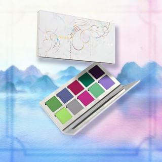 Paleta de sombras para ojos DRAMO de 10 colores - Luz Auspiciosa