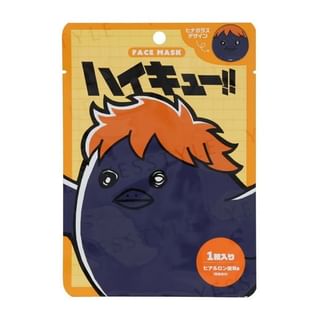 Masque en feuille Haikyu de SHOBIDO (1 pièce)