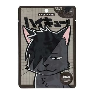 Masque facial SHObido Haikyu Kuroo Neko (1 unité)
