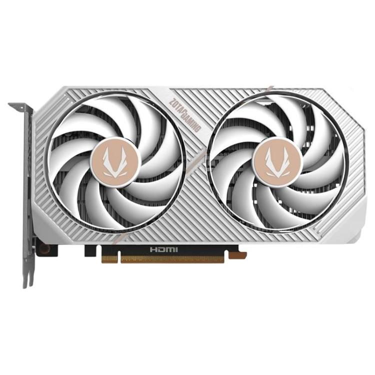 Carte graphique Zotac Gaming GeForce RTX 5060 Twin Edge OC - Blanc - 8 Go GDDR7 - PCIe 5.0 x8 - HDMI, 3x DisplayPort