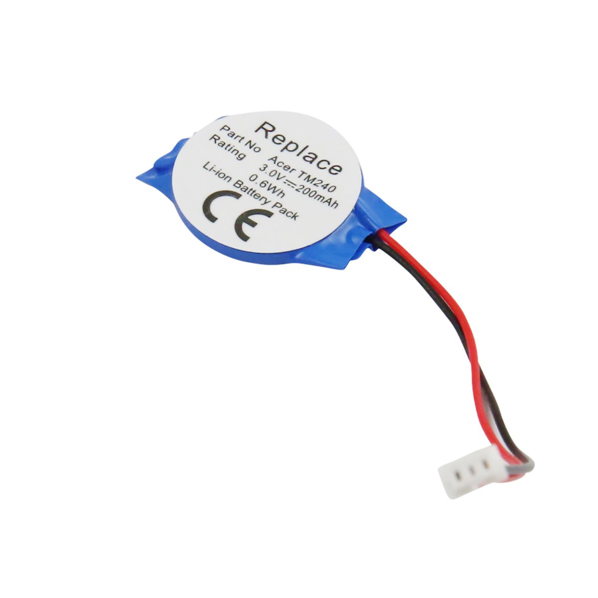 Avizar CMOS Li-ion Battery 3V 200mAh 0.6Wh BIOS Pack for Acer TM240 (Multicolor)