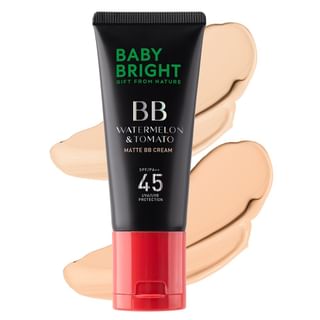 Crema BB mate con extracto de sandía y tomate Baby Bright
