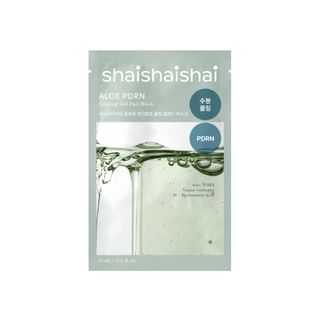 Máscara refrescante de gel de aloe PDRN de shaishaishai (21ml, 1 hoja)