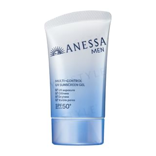 Gel protector solar UV Shiseido Anessa para hombres, SPF 50+ PA++++