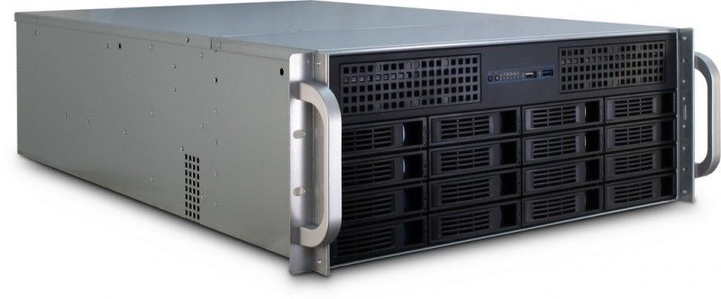 Ordinateur de bureau Inter-Tech montable sur rack 4U - ATX / SSI EEB étendu, sans alimentation (ATX) - USB